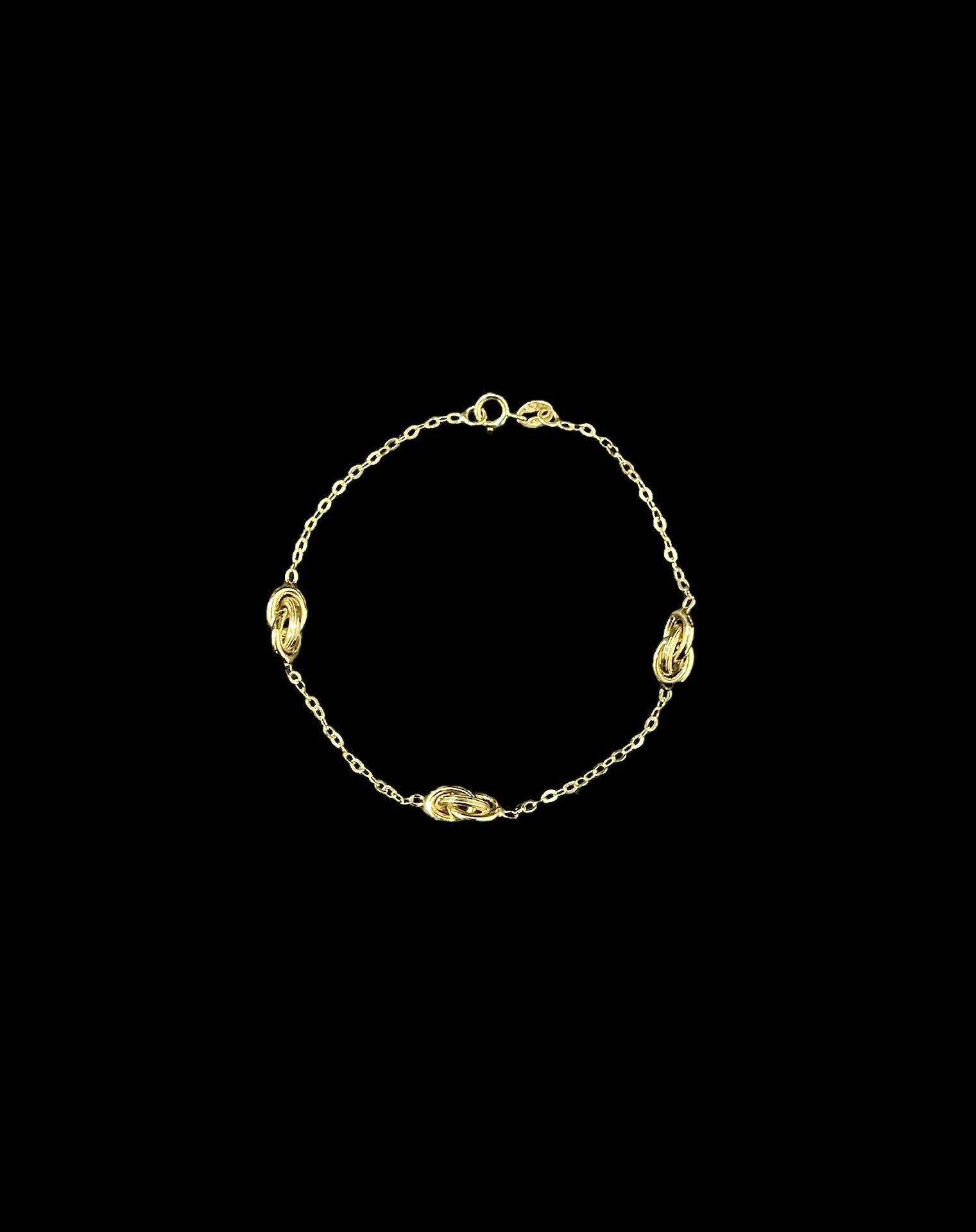 Bracelet 3 Forçats 6 mm
